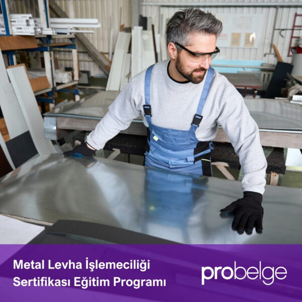 Metal Levha İşlemeciliği Sertifikası Eğitim Programı