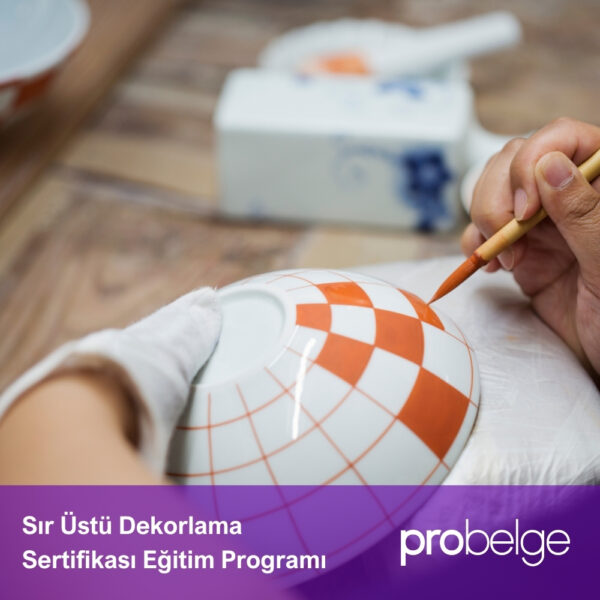 Sır Üstü Dekorlama Sertifikası Eğitim Programı